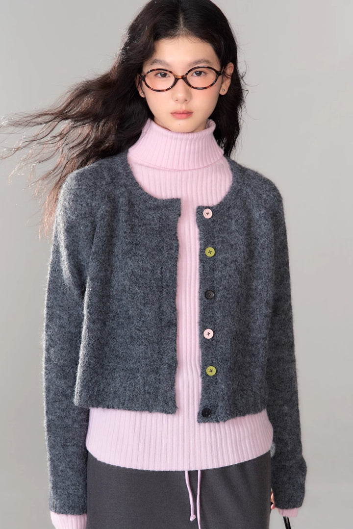 'Pinecone Cocoa' Cardigan