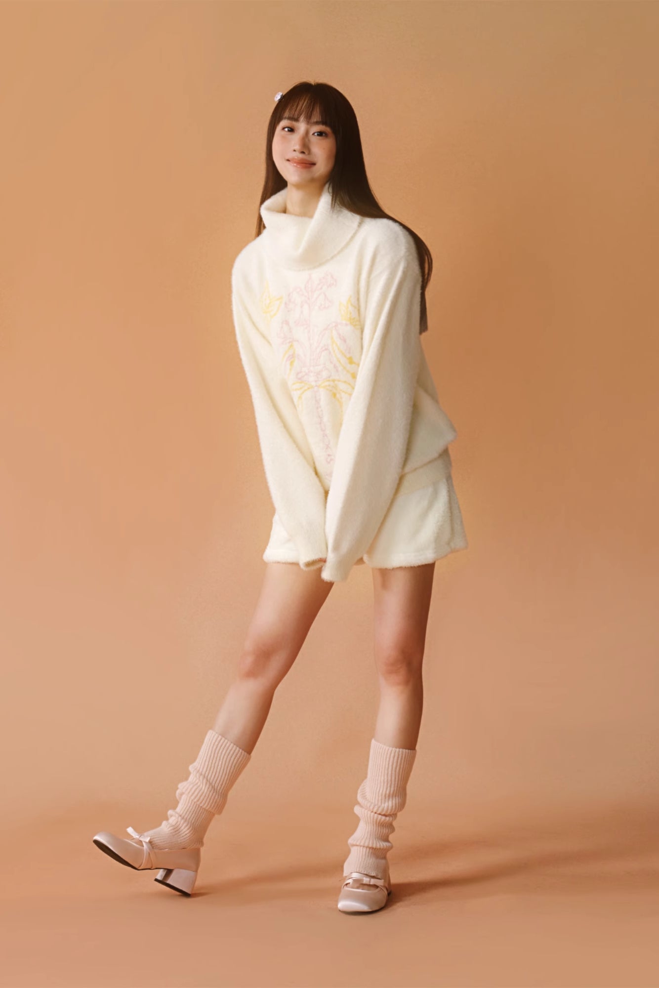 'Flower Lanterns and Celestial Robes' Sweater