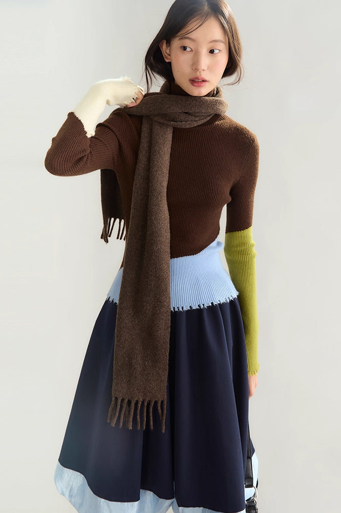'Dailycare' Turtleneck Top
