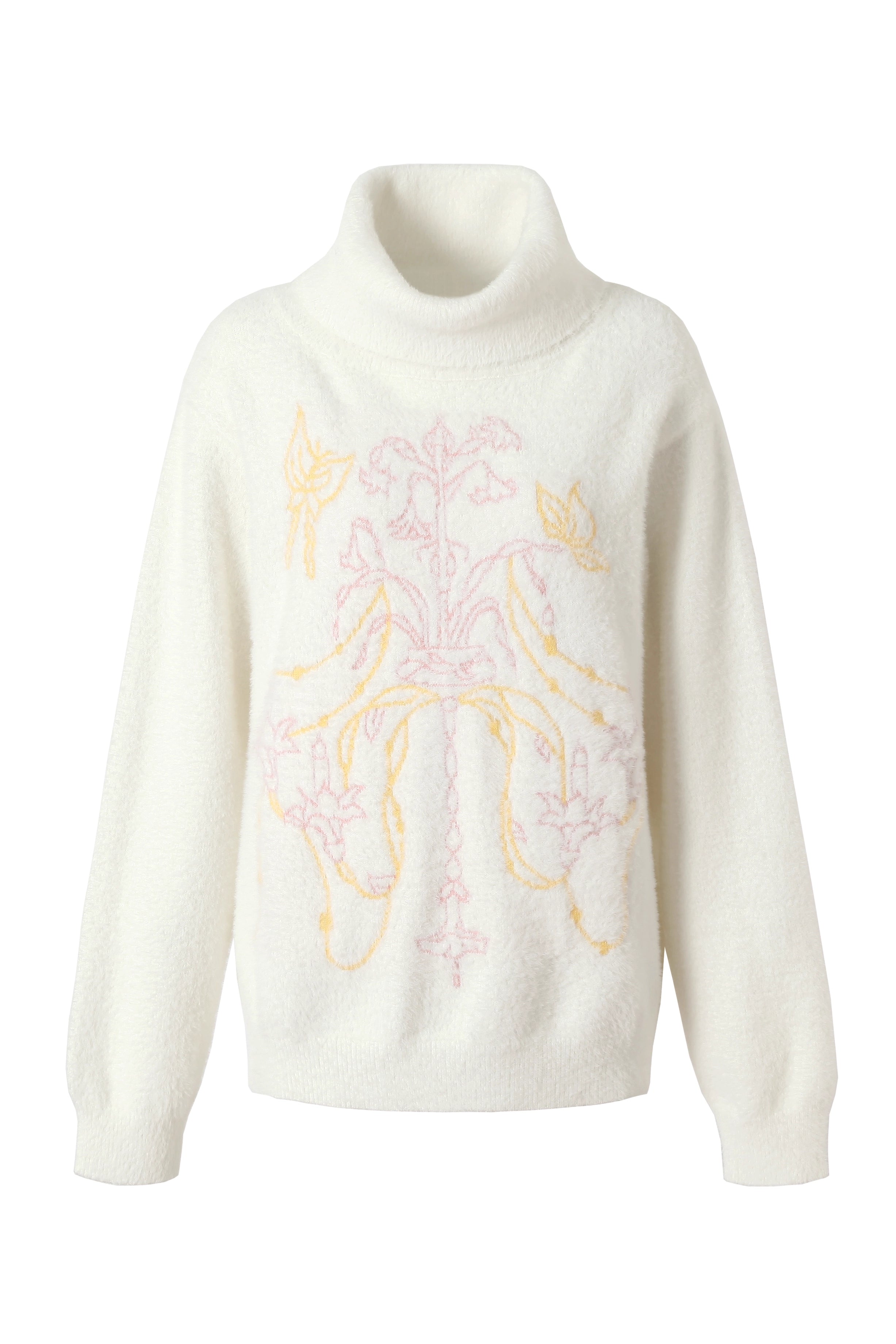 'Flower Lanterns and Celestial Robes' Sweater