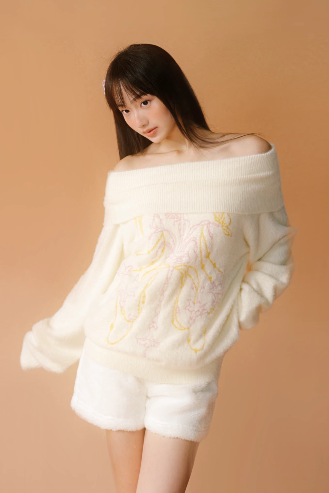 'Flower Lanterns and Celestial Robes' Sweater