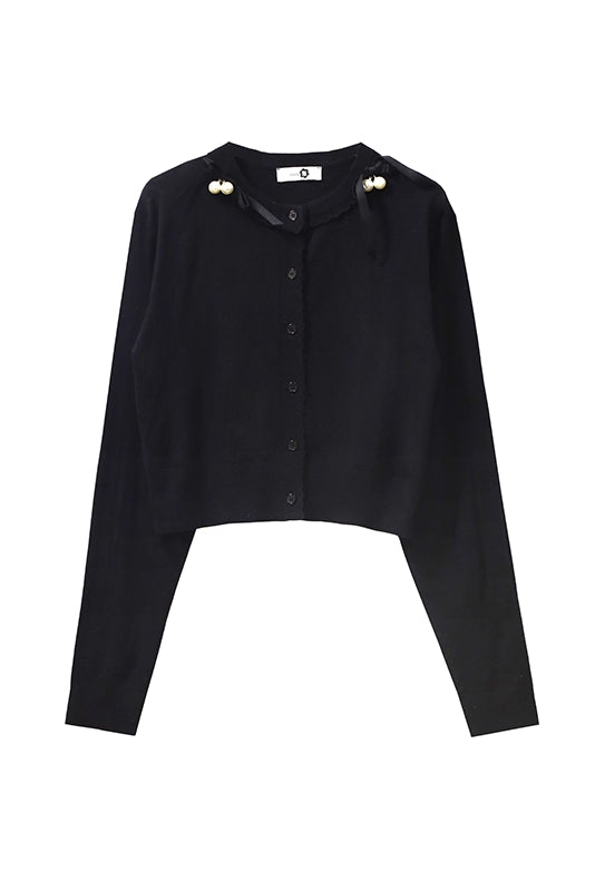 'Stranded Pearl' Cardigan