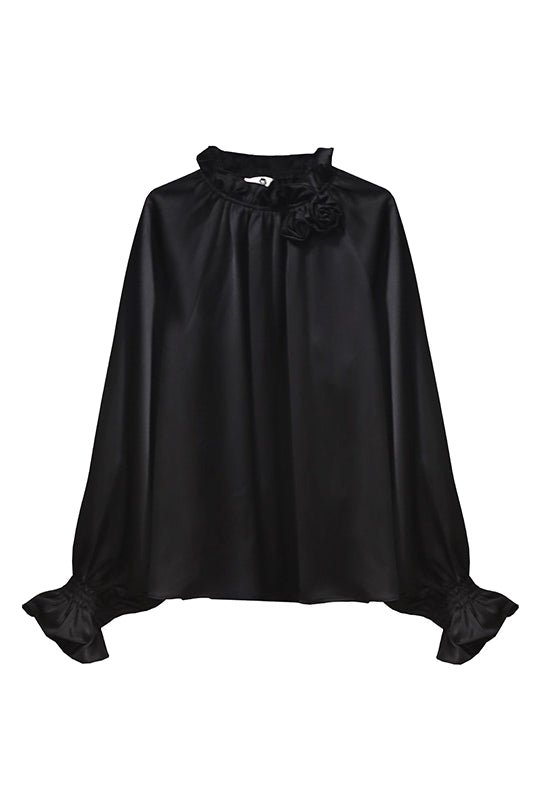 'Rose Story' Long-Sleeve Blouse