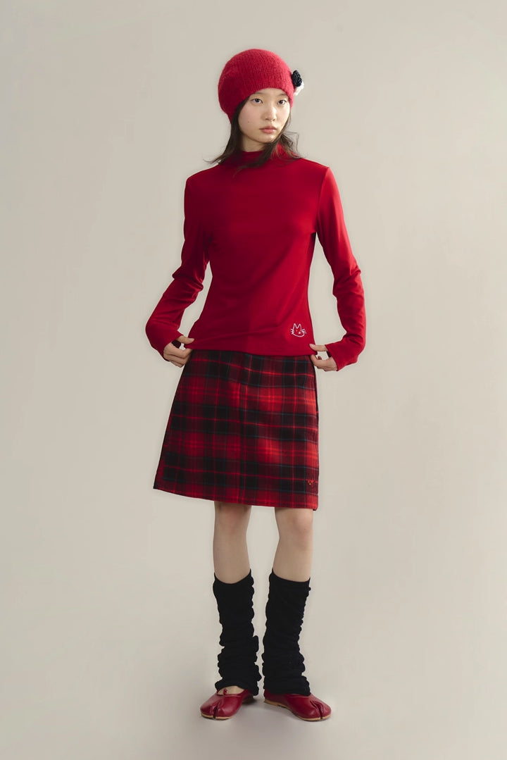 'Flower Heart Kitten' Skirt