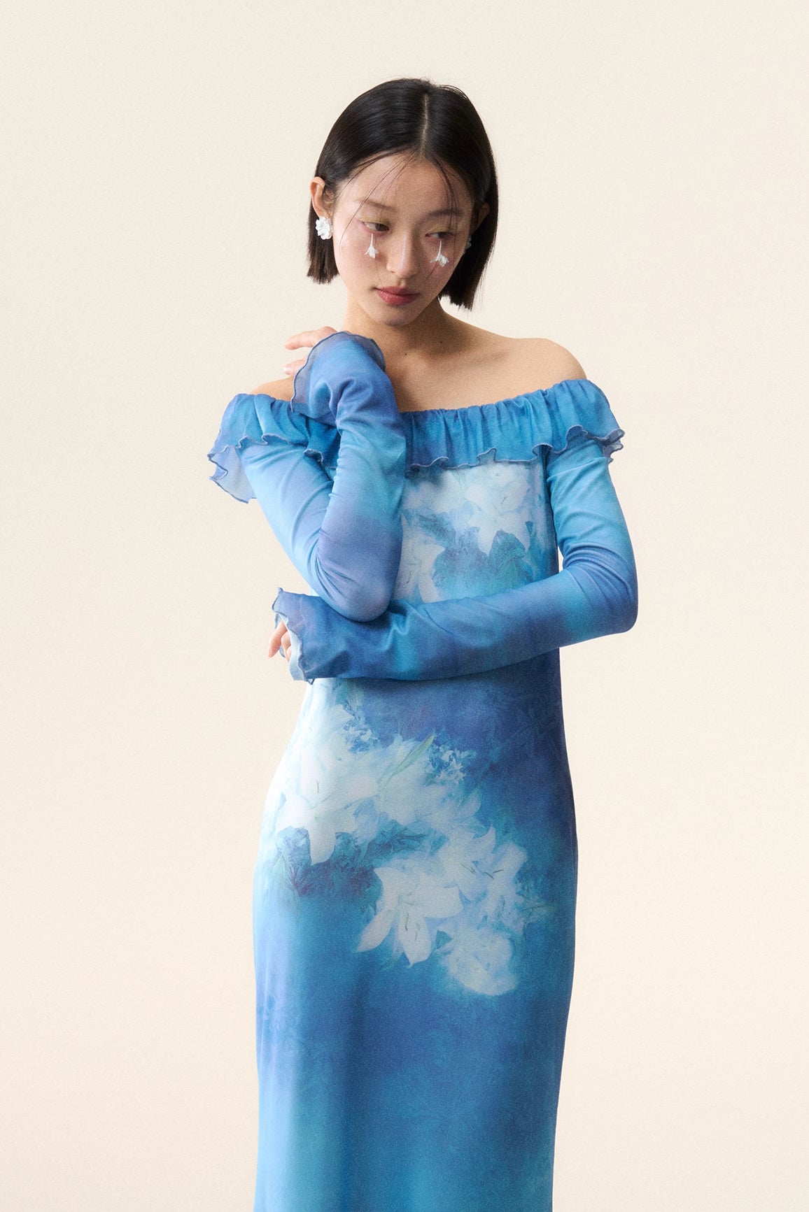'Spring Sun on a Jade Pond' Dress