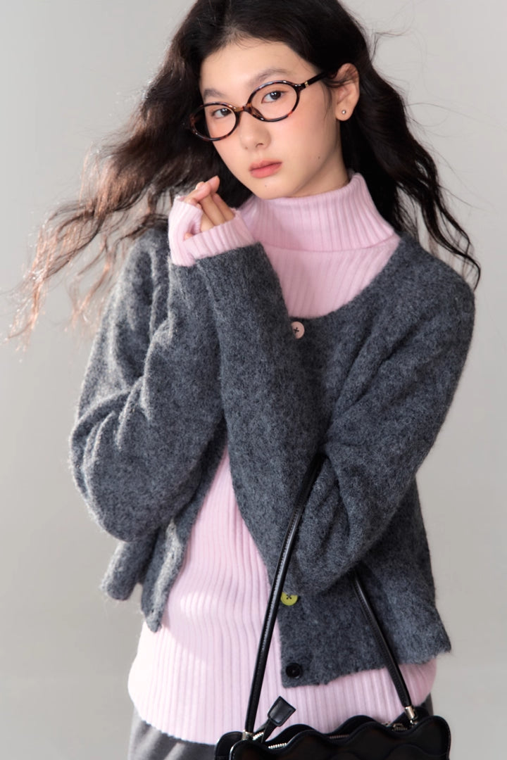 'Pinecone Cocoa' Cardigan