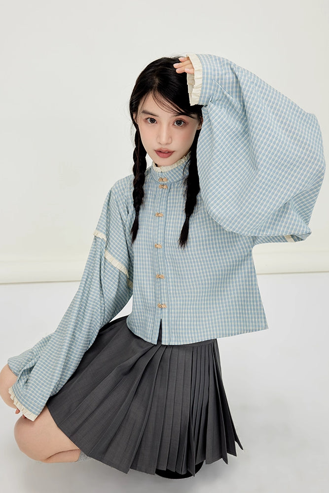 'Paraiba' Pipa Sleeve Shirt