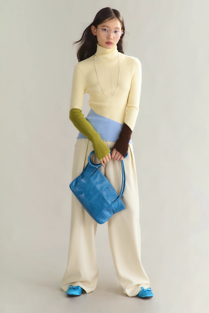 'Dailycare' Turtleneck Top