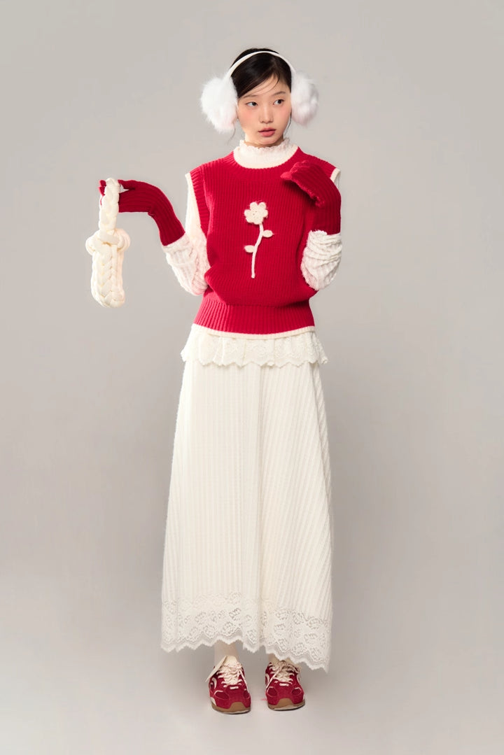 'Rose Jasmine' Cropped Shirt