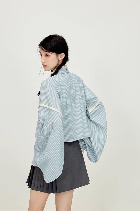'Paraiba' Pipa Sleeve Shirt