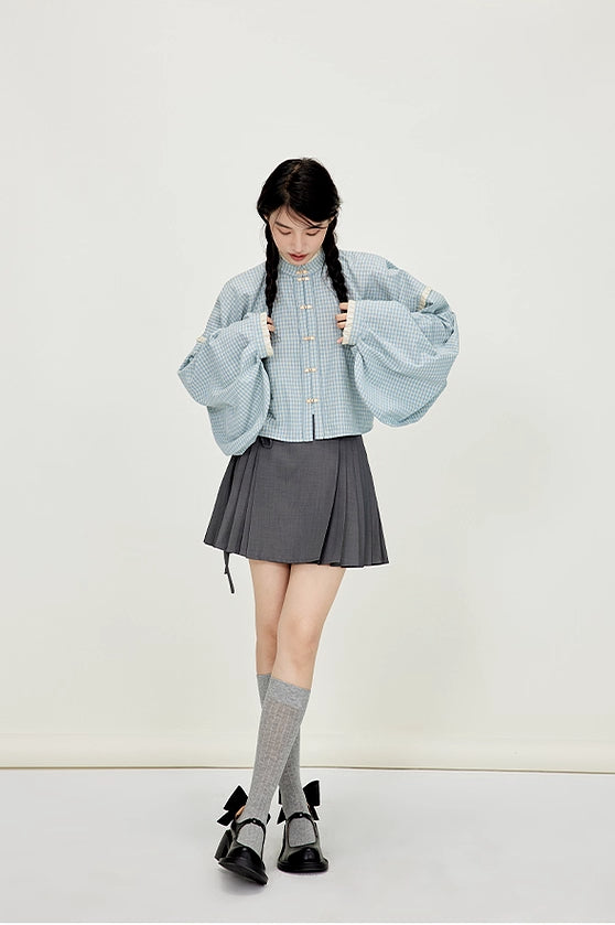 'Paraiba' Pipa Sleeve Shirt