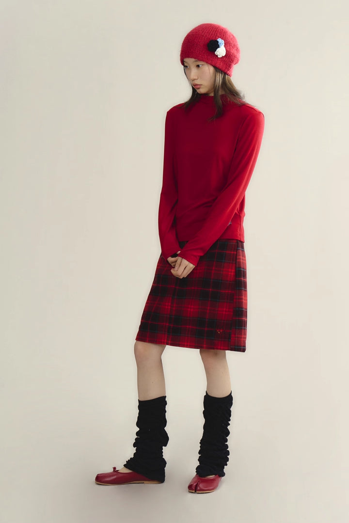 'Flower Heart Kitten' Skirt