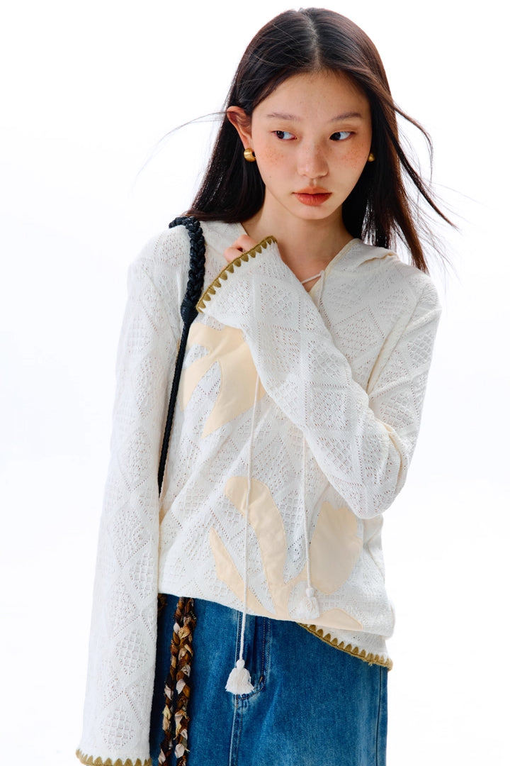 'Wild Bird' Hooded Shirt