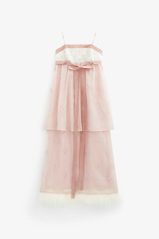 'Red Haze' Cami Dress