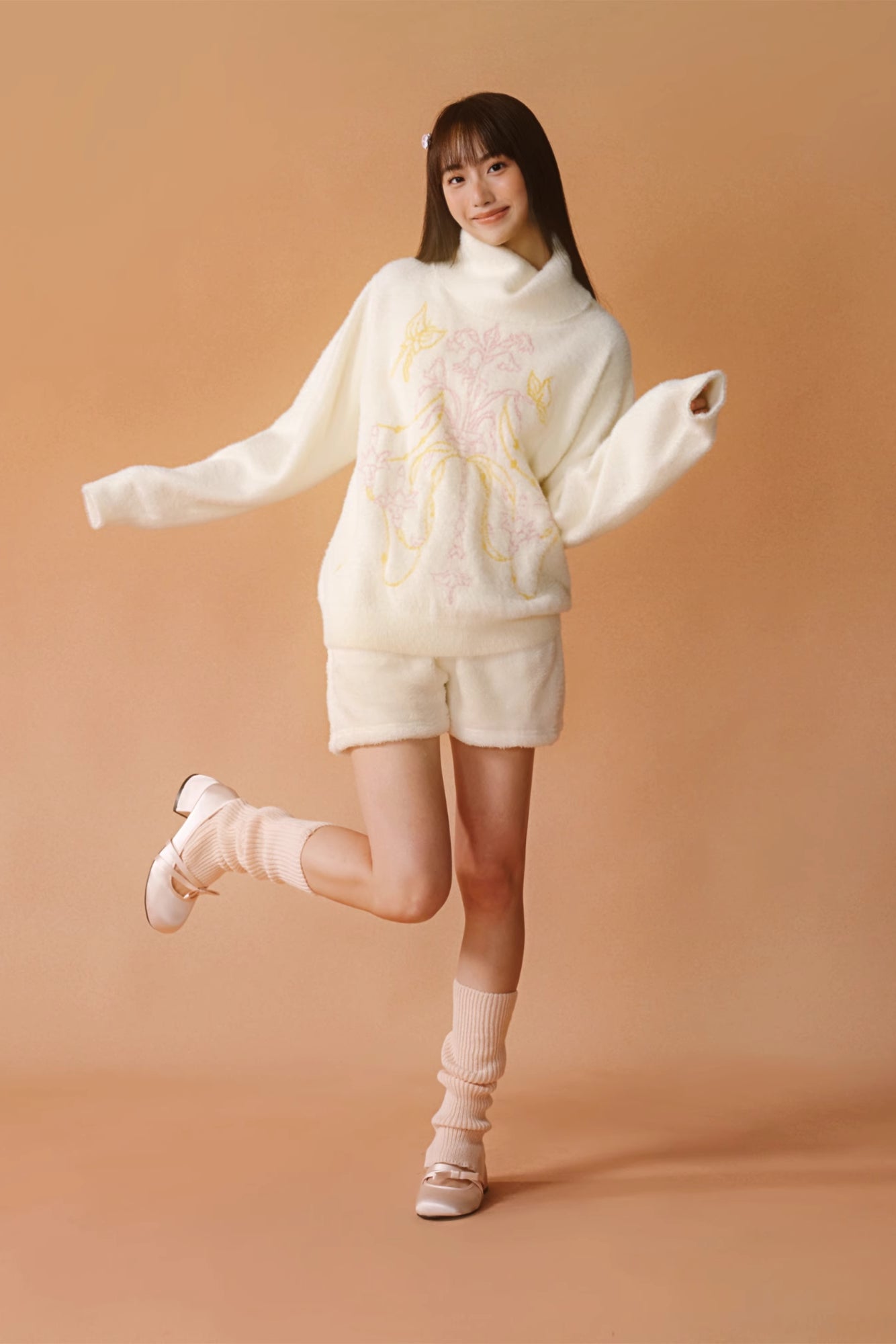 'Flower Lanterns and Celestial Robes' Sweater