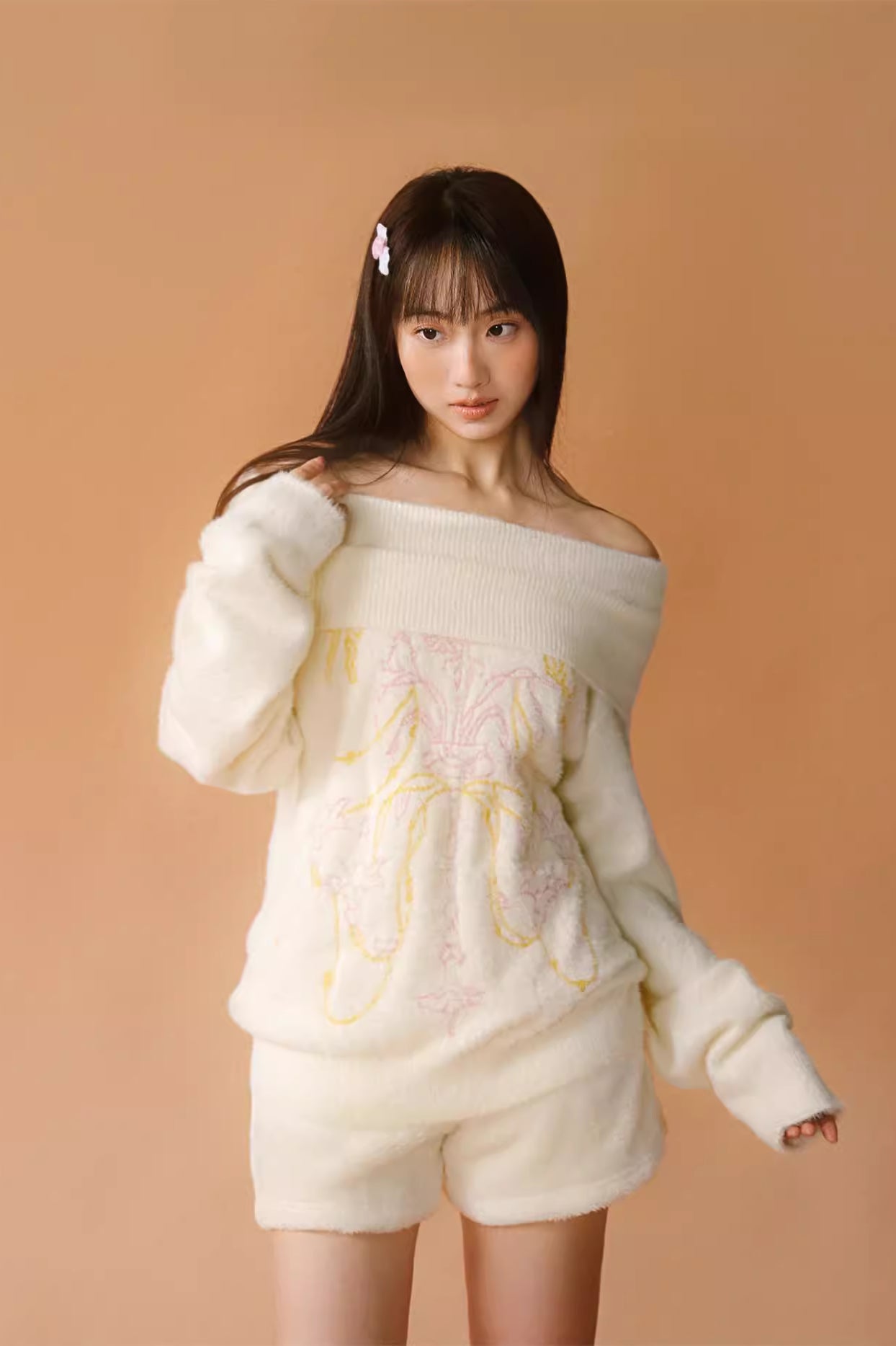'Flower Lanterns and Celestial Robes' Sweater