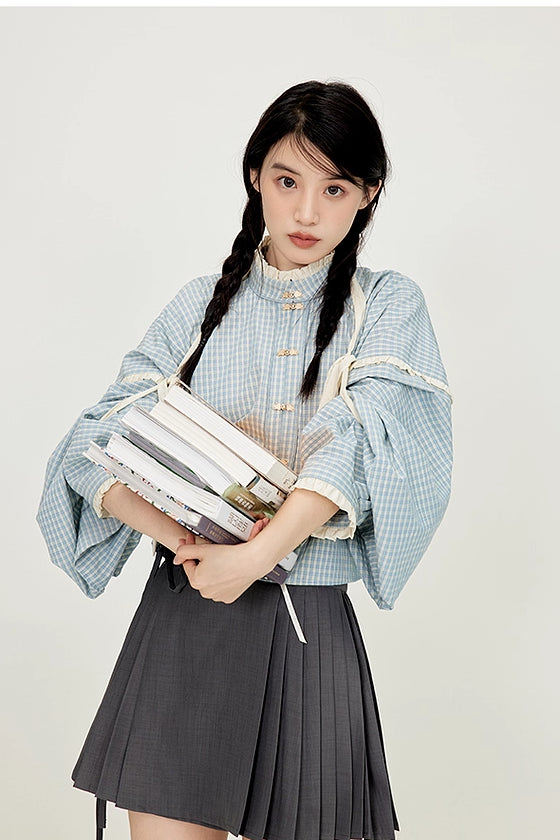 'Paraiba' Pipa Sleeve Shirt