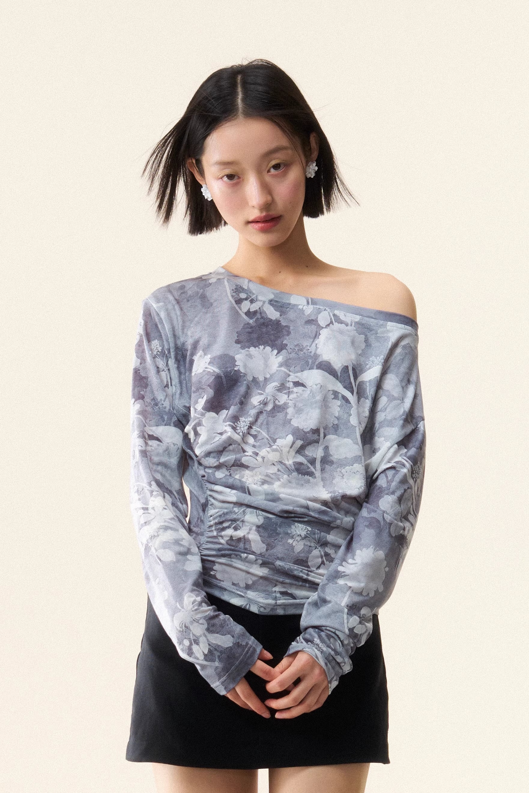 'Dwelling in White, Contemplating Ink' Top