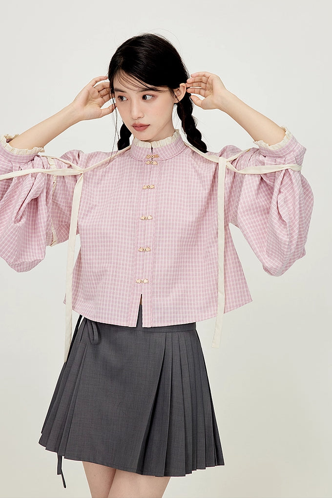 'Paraiba' Pipa Sleeve Shirt