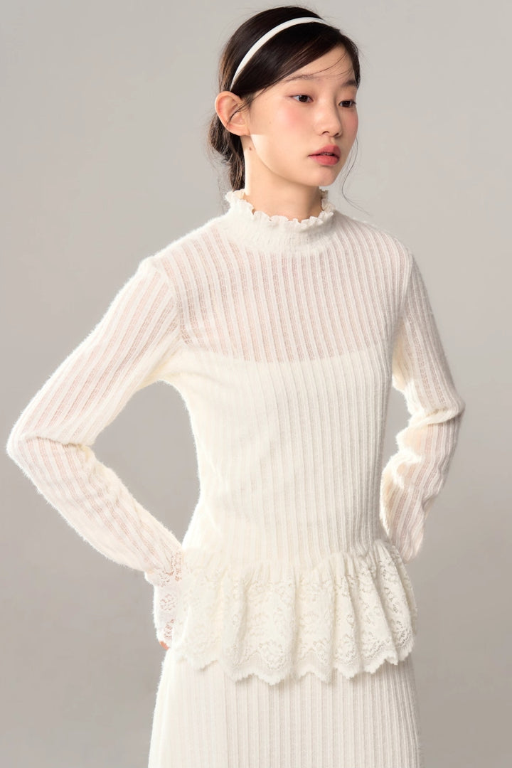 'Rose Jasmine' Cropped Shirt