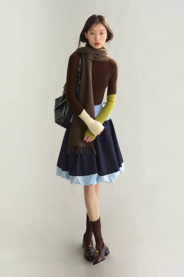 'Dailycare' Turtleneck Top