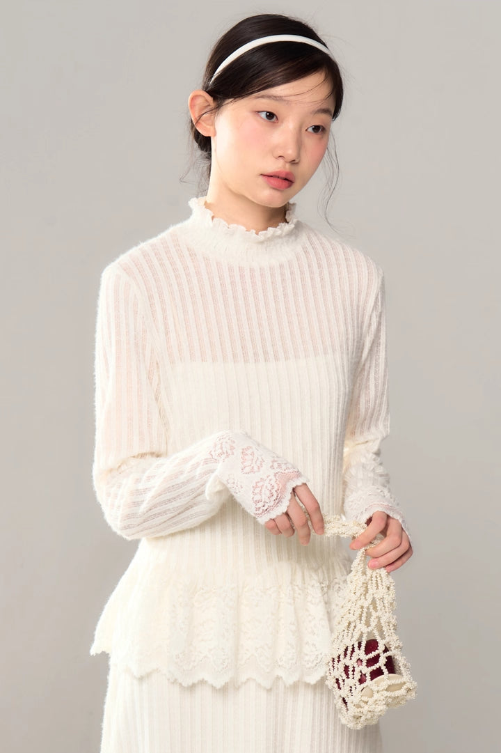 'Rose Jasmine' Cropped Shirt
