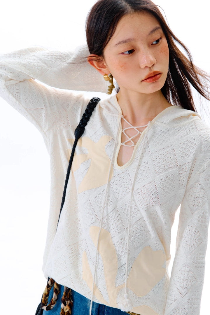 'Wild Bird' Hooded Shirt