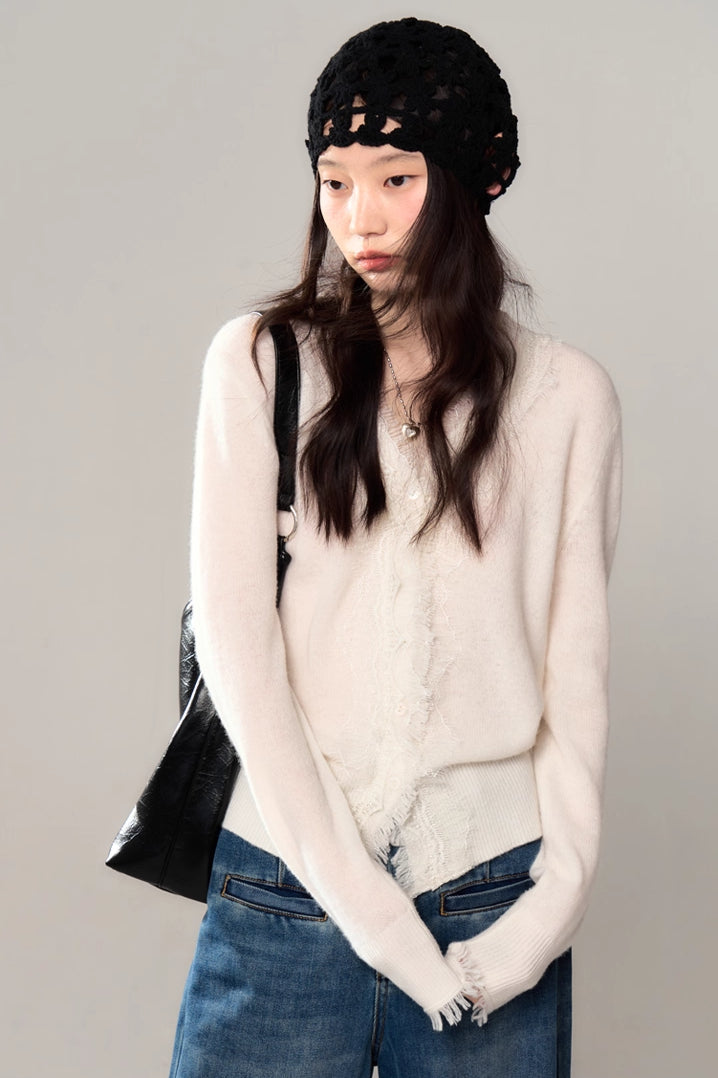 'Rose Lace' Cardigan