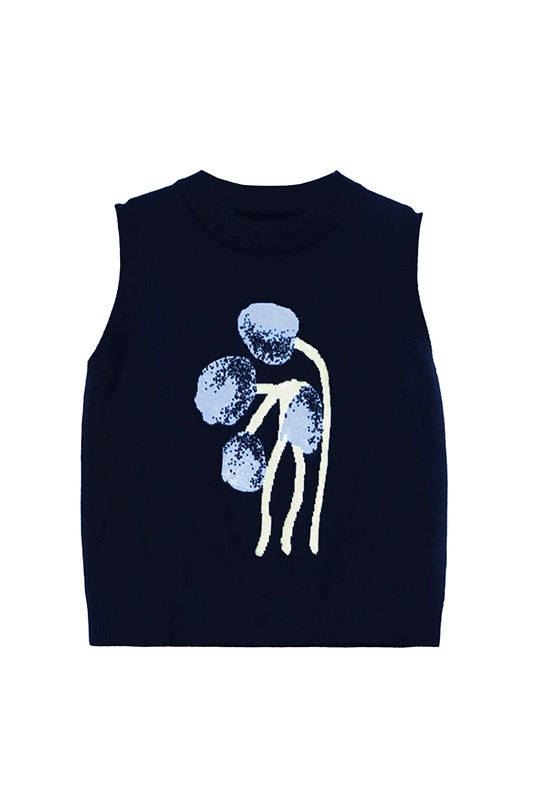 'Tulip Cream Puff' Vest