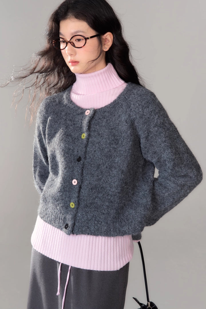 'Pinecone Cocoa' Cardigan