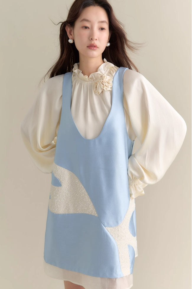 'Rose Story' Long-Sleeve Blouse