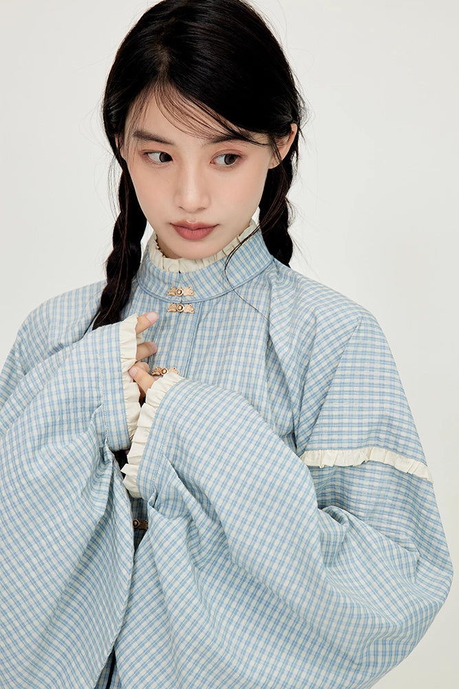 'Paraiba' Pipa Sleeve Shirt