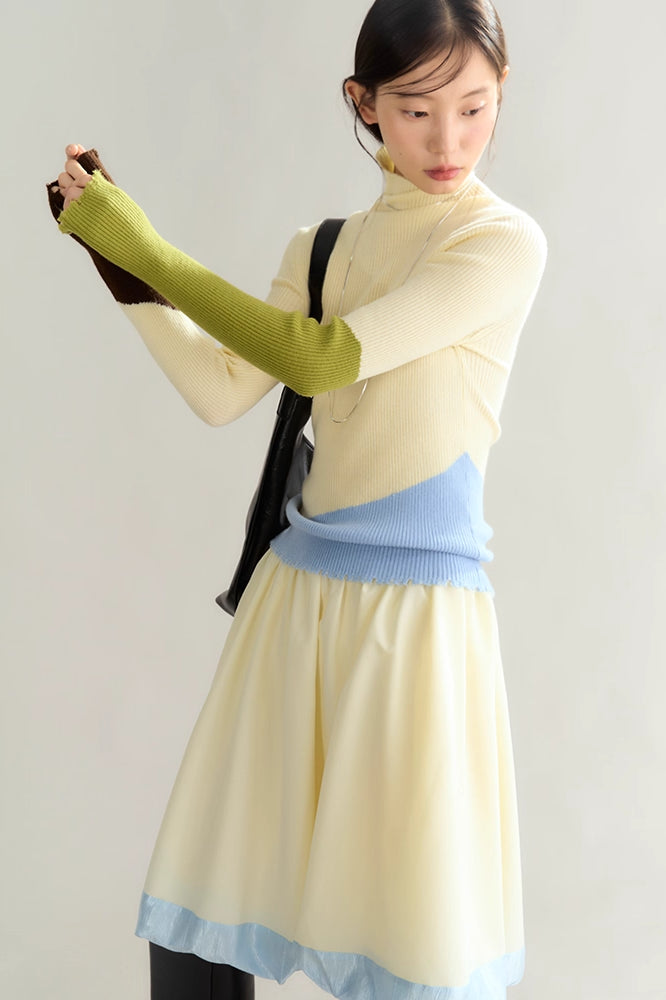 'Dailycare' Turtleneck Top