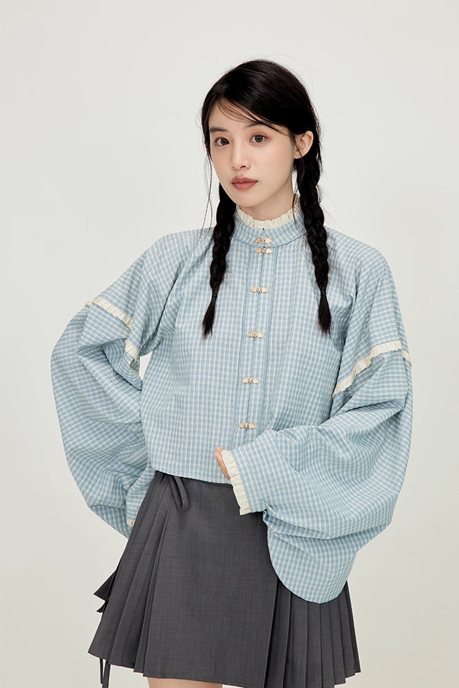 'Paraiba' Pipa Sleeve Shirt
