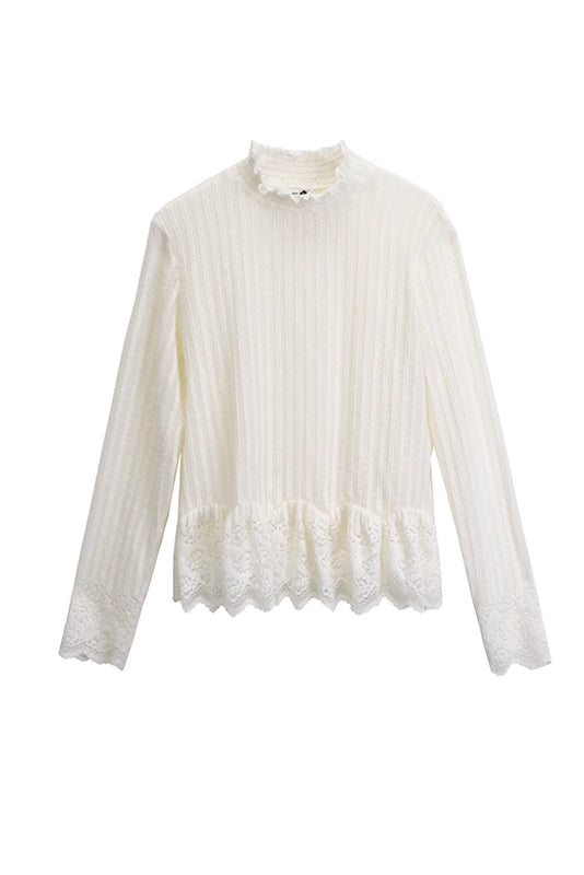 'Rose Jasmine' Cropped Shirt